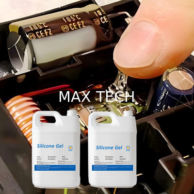 6605 high temperature electrical insulation Clear/ Blue waterproof cable junction box silicone gel