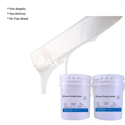 LED Driver Epoxy Resin Thermal Conductive Silicone Potting Material Adhesive Excellent Double Potting Compound