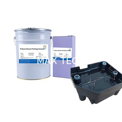 High Thermal Conductivity White PU Potting Adhesive for PCB/LED - Waterproof, Shockproof, Fast Curing Sealant