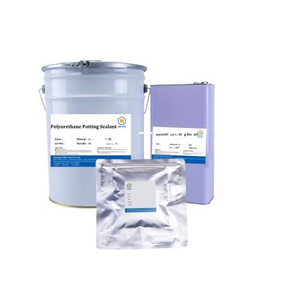 Adhesivo de envase de PU blanco de alta conductividad térmica para PCB/LED - impermeable, resistente a los golpes, sellador de curado rápido