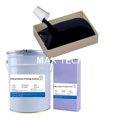 High Thermal Conductivity White PU Potting Adhesive for PCB/LED - Waterproof, Shockproof, Fast Curing Sealant